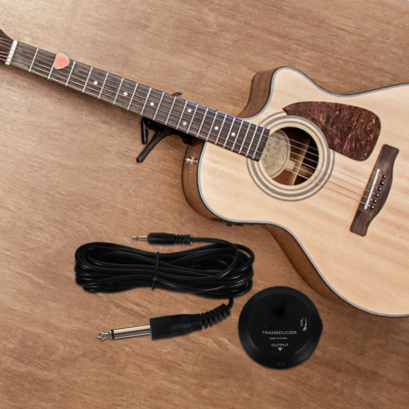 Musical Instruments Easy - Gitaar Pickup Transducer Compacte akoestische instrumentensensor