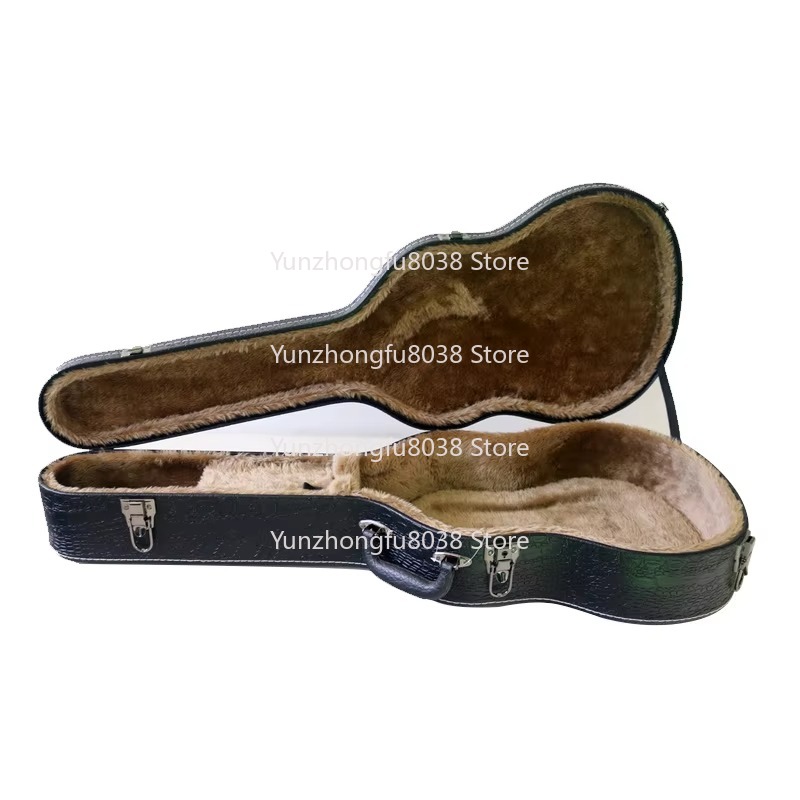 Musical Instrument Dulcimer - 34-inch houten gitaarkoffer convexe druk, schok-