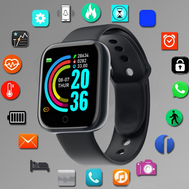 Musical Instrument Jewelry - Smart Watch voor heren Dames Sportmodus