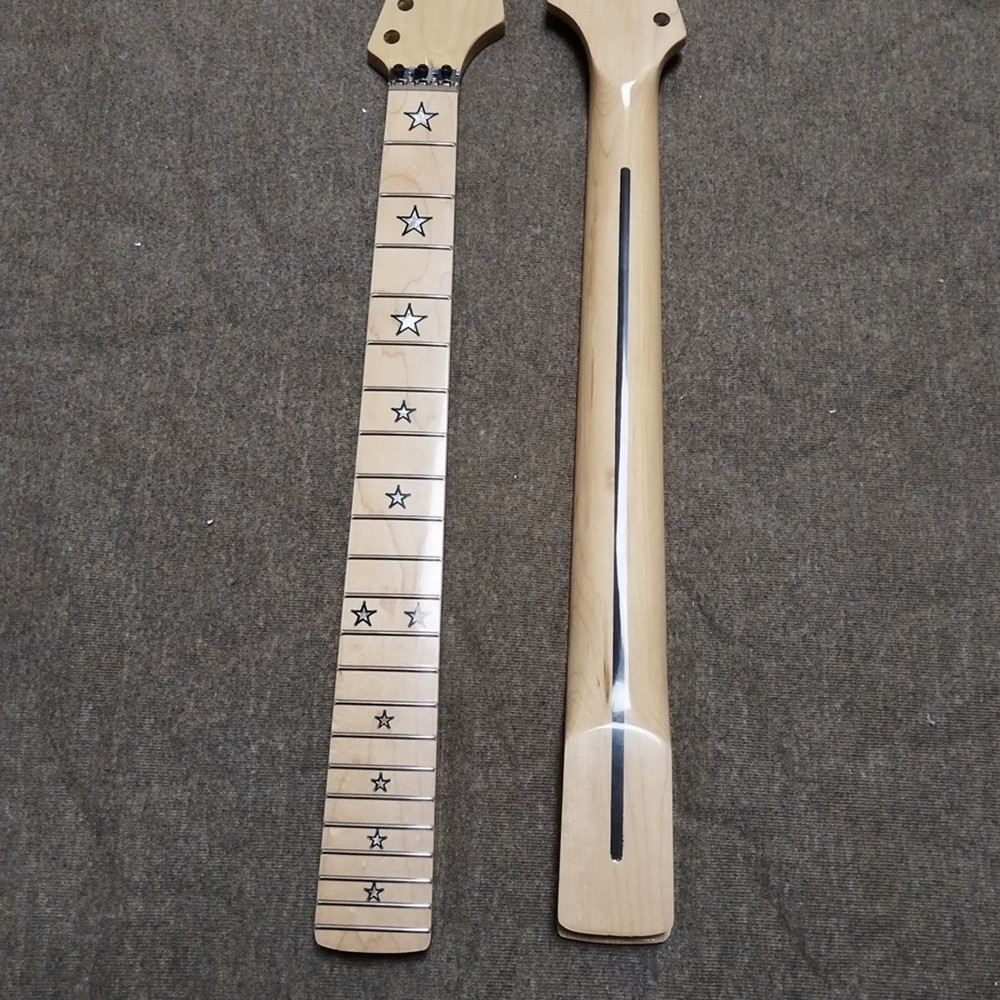 Musical Instrument Logo - 22Frets Borgmoer Esdoorn Elektrische Gitaar Hals