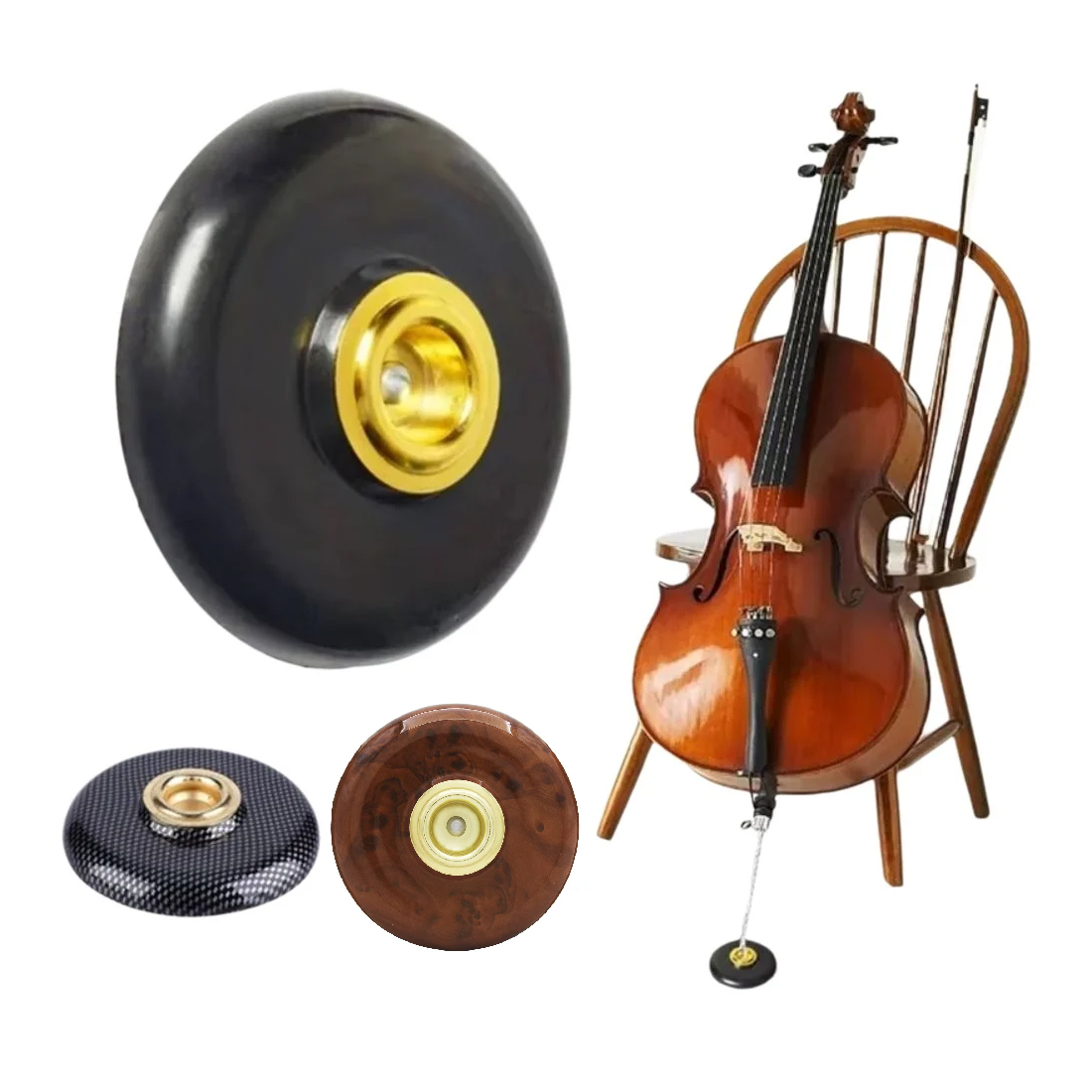 Cello Slip Mat Vloerbeschermer - Musical Instrument Symbols recensie en prijs