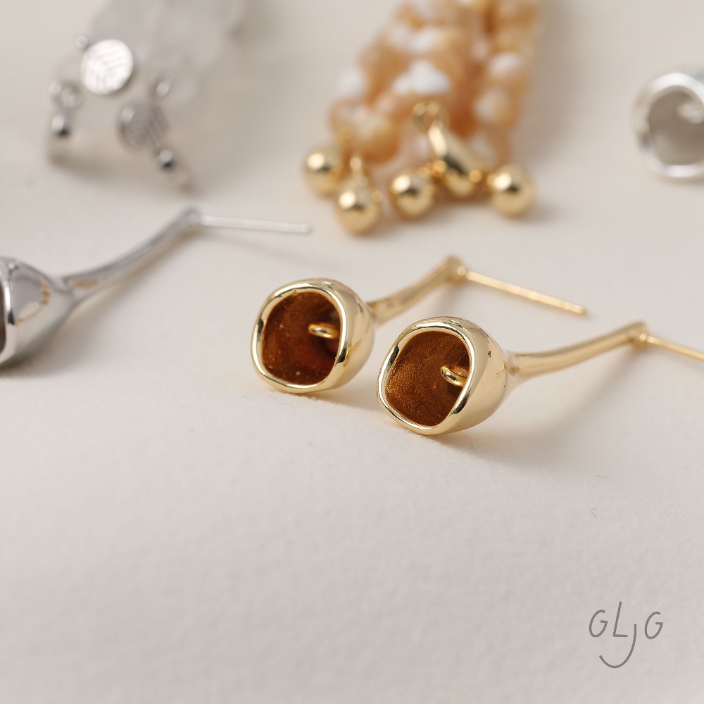 2 STKS Sierlijke Hoorn Bloem O - Musical Instrument Jewelry recensie en prijs