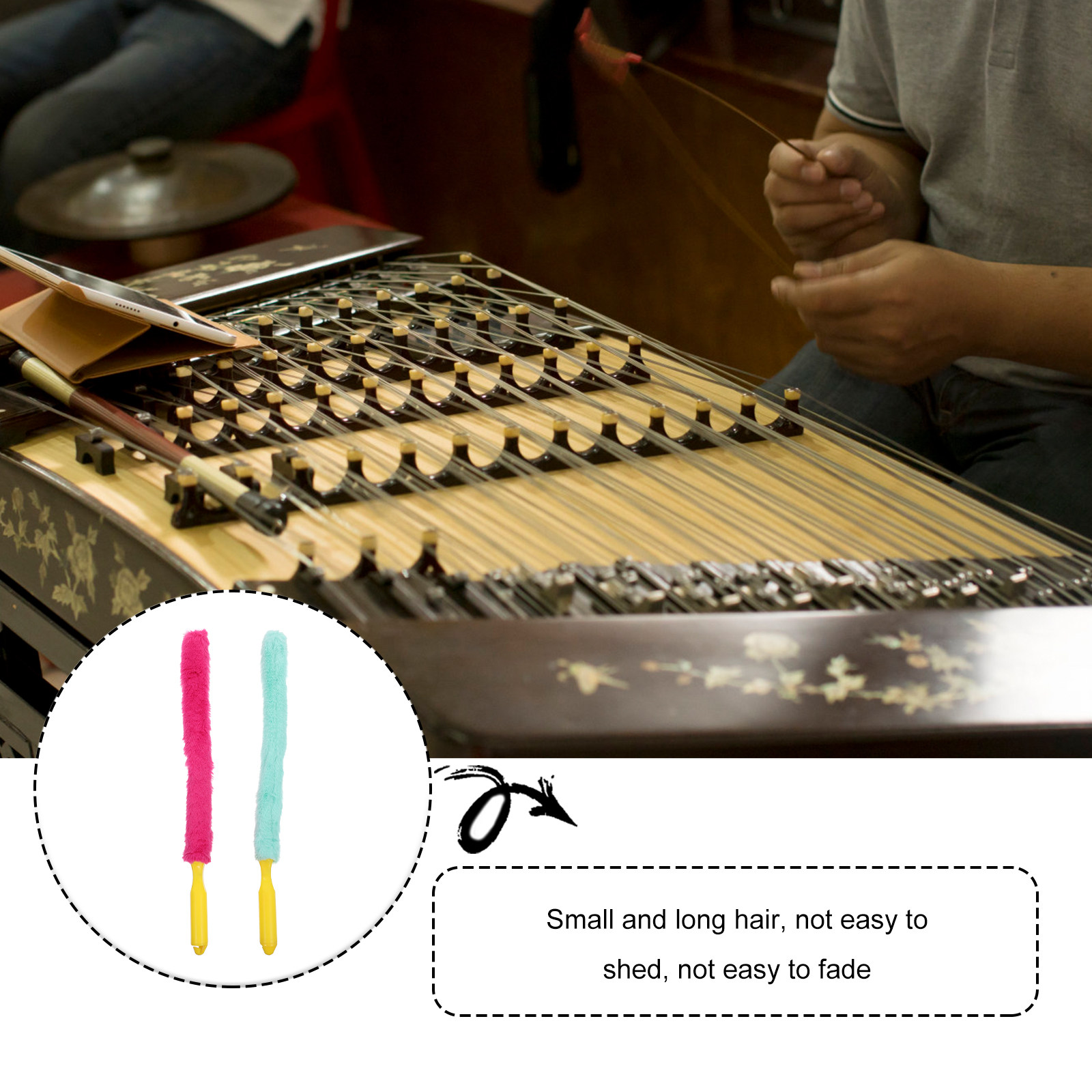 2 stuks Guzheng-reinigingsgere - Musical Instruments Easy recensie en prijs